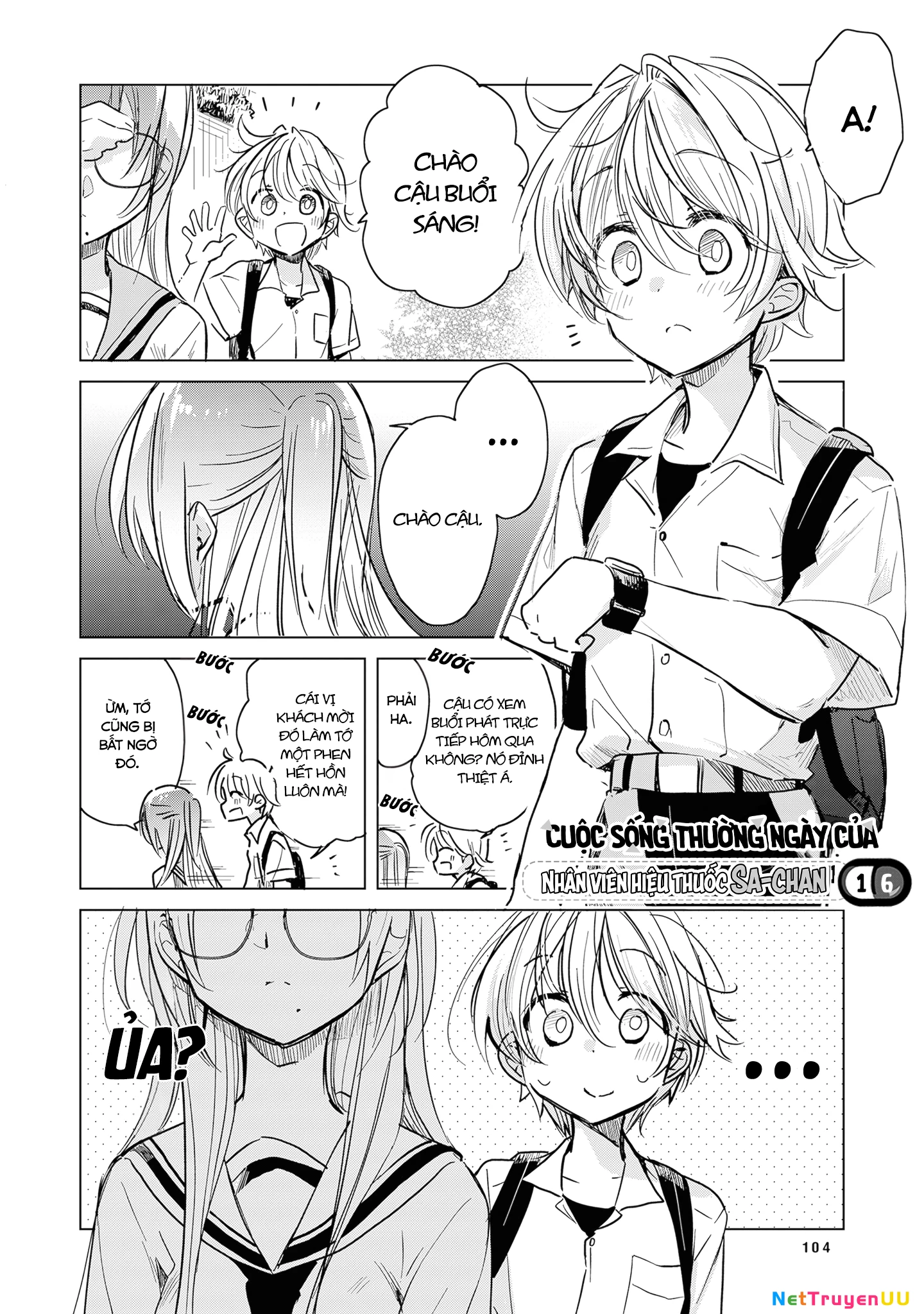 Cuộc Sống Thường Ngày Của Nhân Viên Hiệu Thuốc Sa-Chan Chapter 16 - Trang 0