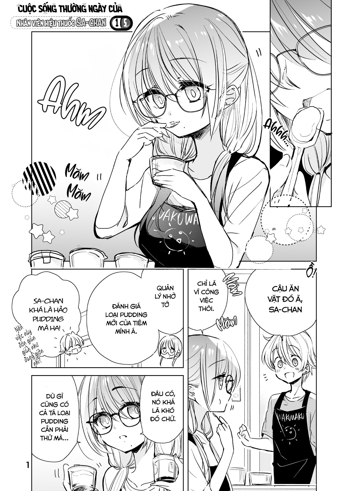 Cuộc Sống Thường Ngày Của Nhân Viên Hiệu Thuốc Sa-Chan Chapter 15 - Trang 0