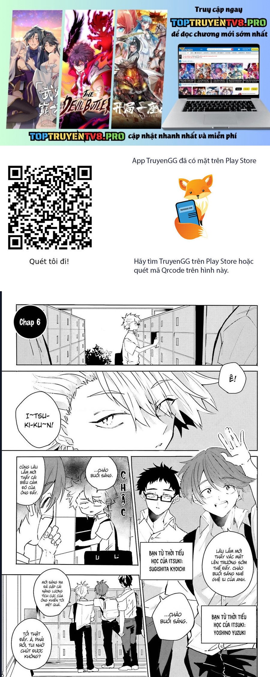 Iincho To Furyou-Kun Chapter 6 - Trang 0