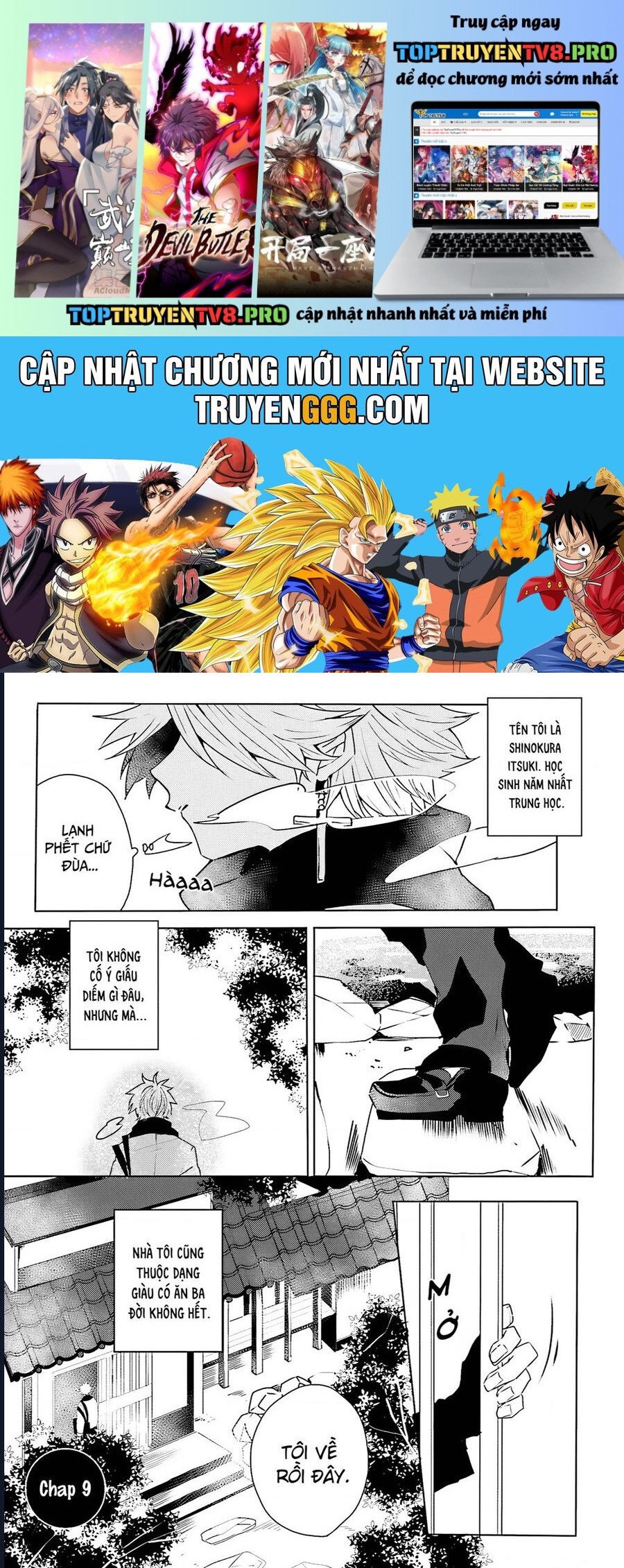 Iincho To Furyou-Kun Chapter 9 - Trang 0