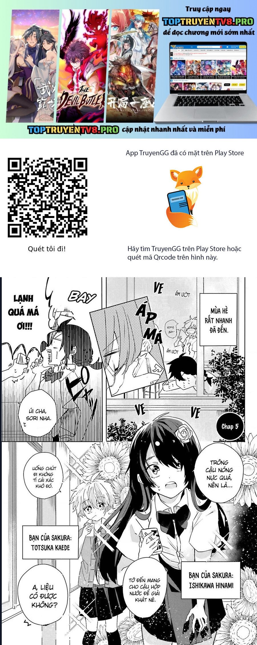 Iincho To Furyou-Kun Chapter 5 - Trang 0