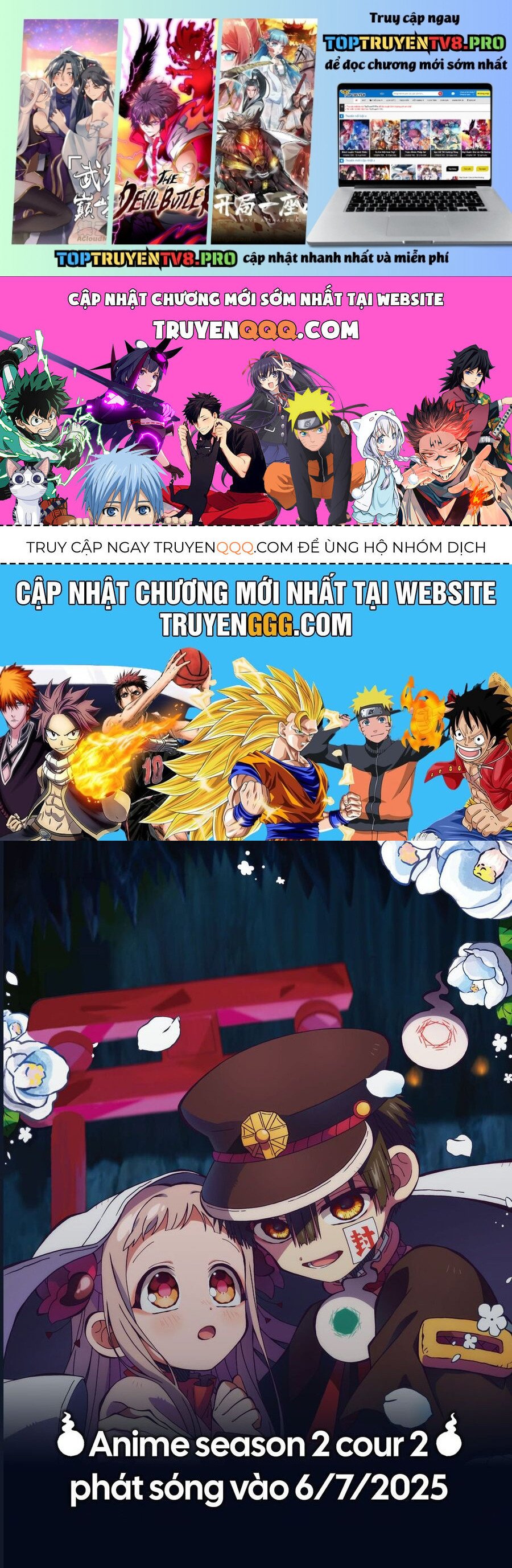 Hanako-Kun Sau Giờ Học Chapter 25 - Trang 0