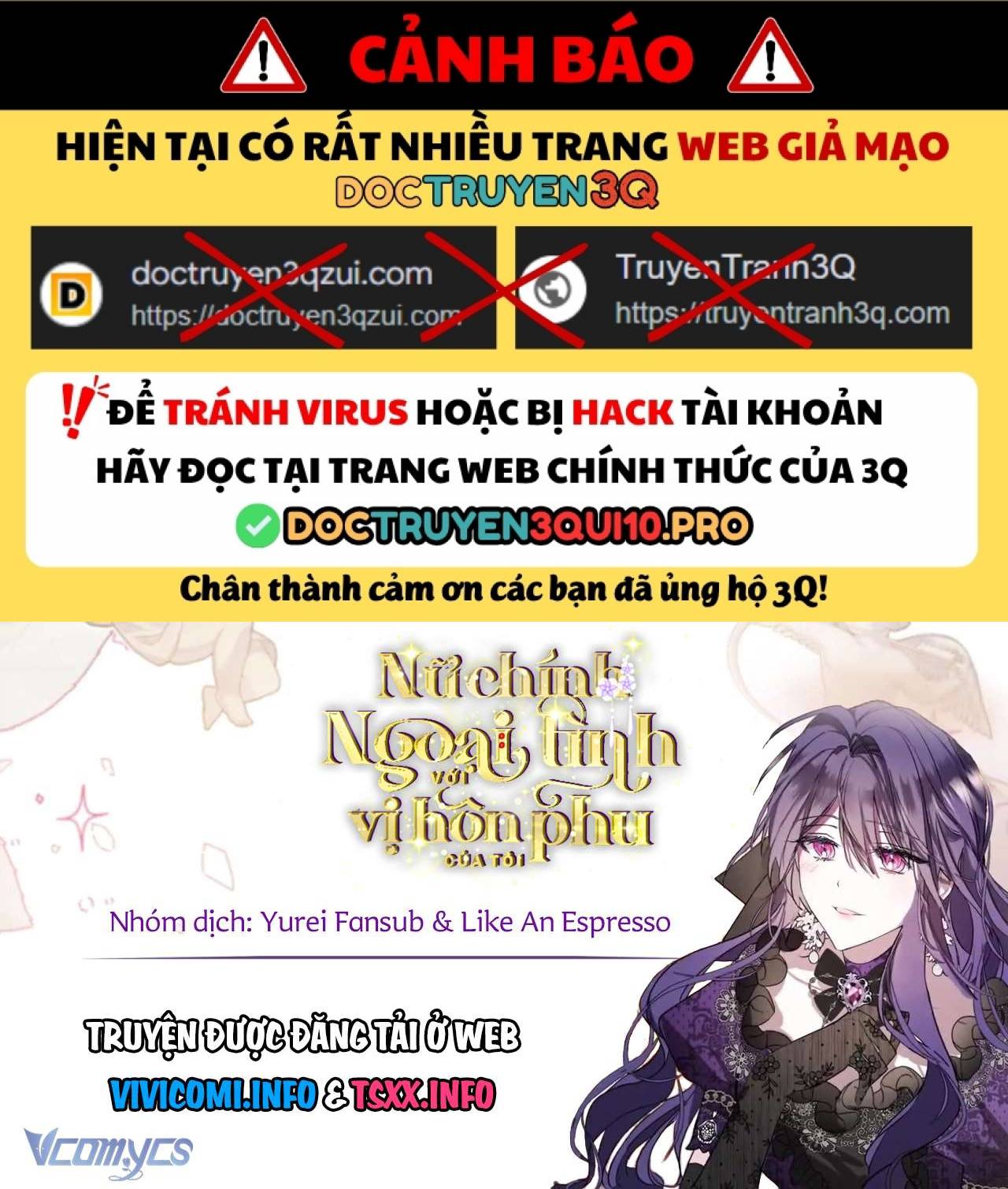 Nữ Chính Ngoại Tình Với Vị Hôn Phu Của Tôi Chapter 71 - Trang 0