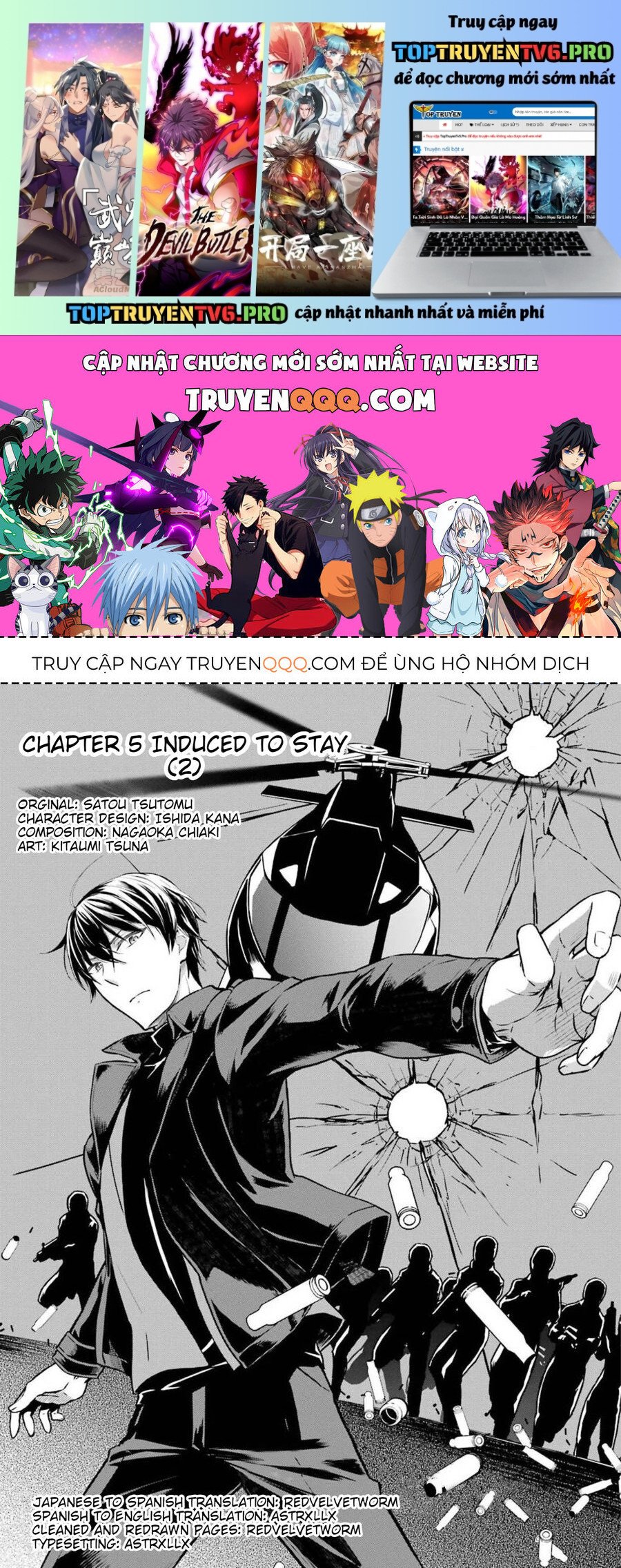 Kẻ Dị Biệt Tại Trường Trung Học Phép Thuật: Người Kế Vị Yotsuba Chapter 5 - Trang 0