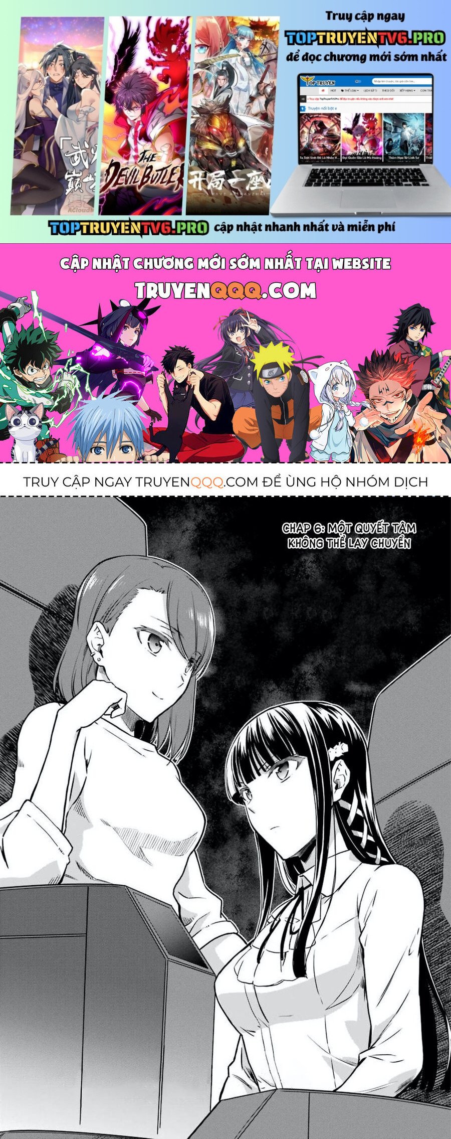 Kẻ Dị Biệt Tại Trường Trung Học Phép Thuật: Người Kế Vị Yotsuba Chapter 6 - Trang 0