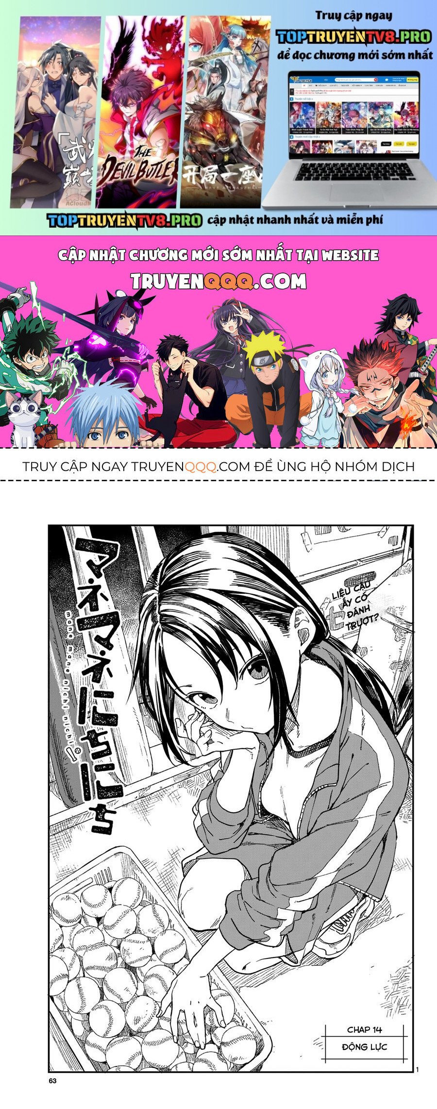Ngày Ngày Qua Ngày Chapter 14 - Trang 0