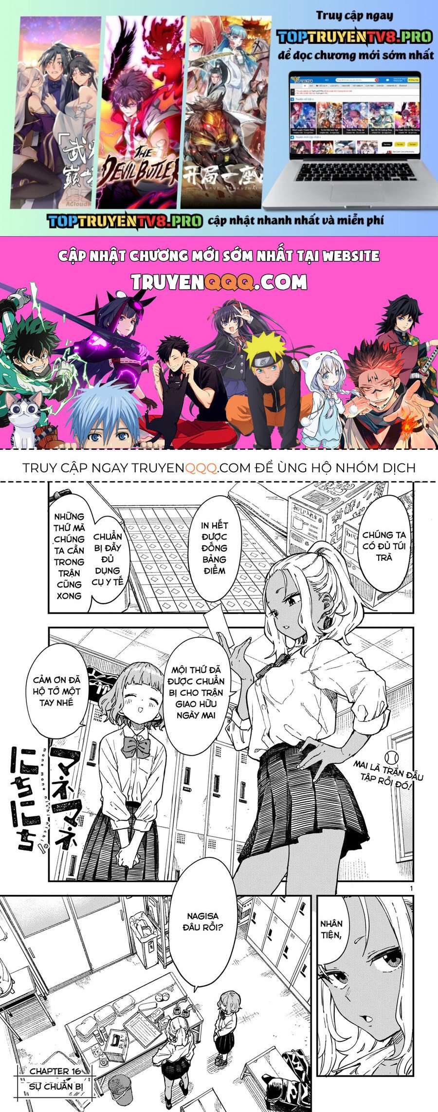 Ngày Ngày Qua Ngày Chapter 16 - Trang 0