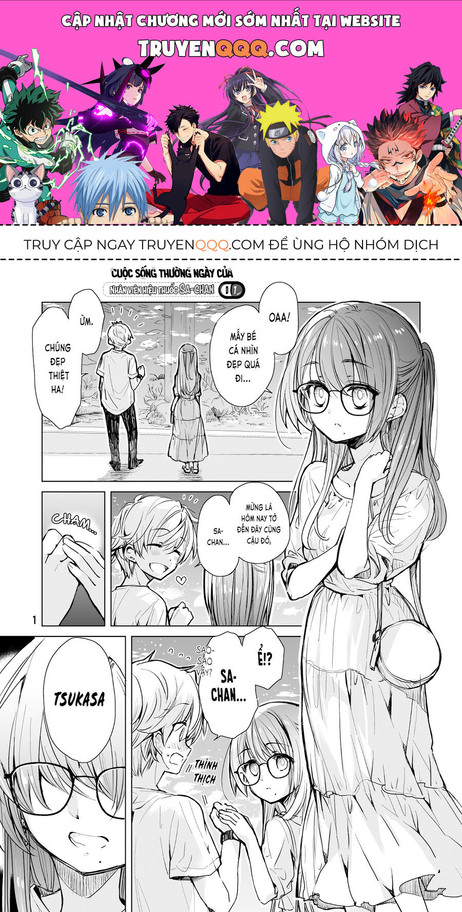 Chuyện Nàng Sa Ở Tiệm Thuốc Chapter 7 - Trang 0