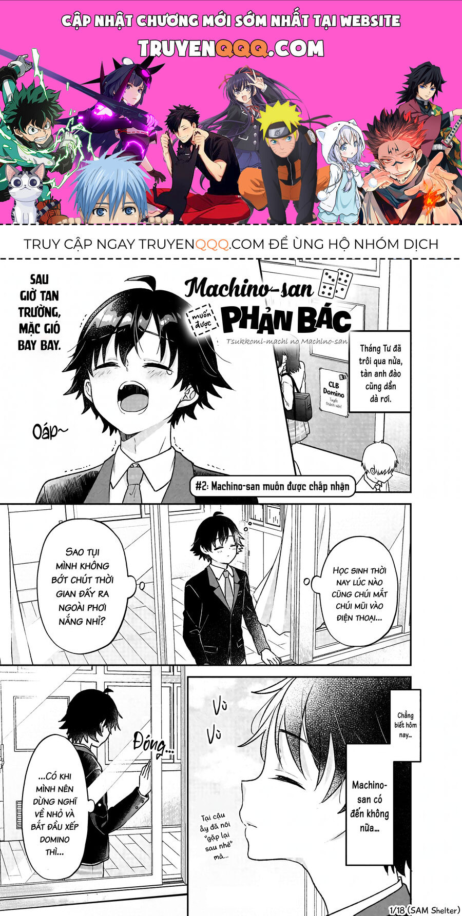 Machino-San Muốn Được Phản Bác Chapter 2 - Trang 0