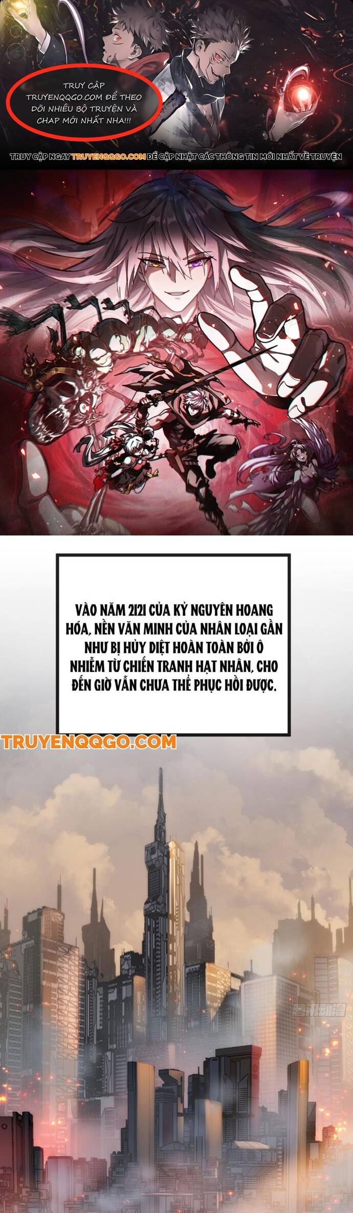 Xưng Bá Phế Thổ: Ta Ở Mạt Thế Chấp Chưởng Tiên Môn Chapter 1 - Trang 0