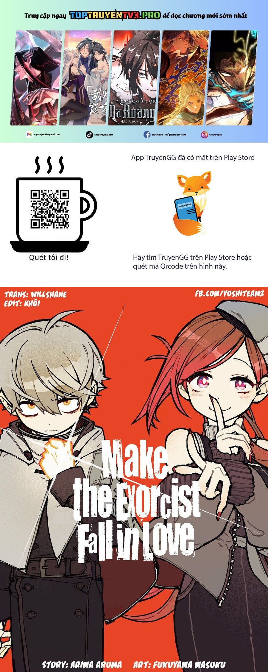 Make The Exorcist Fall In Love Chapter 87 - Trang 0