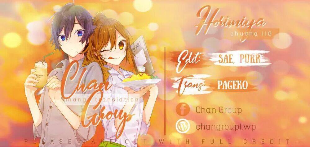 Horimiya Chapter 119 - Trang 0