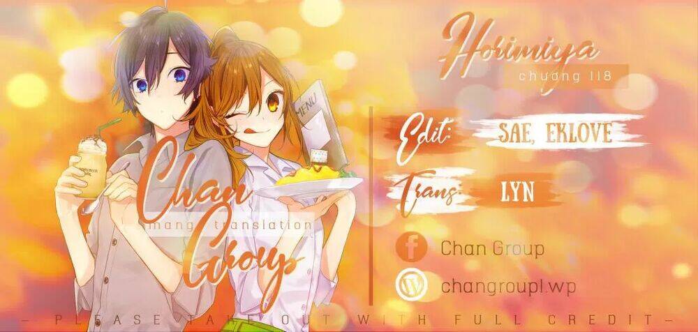 Horimiya Chapter 118 - Trang 0
