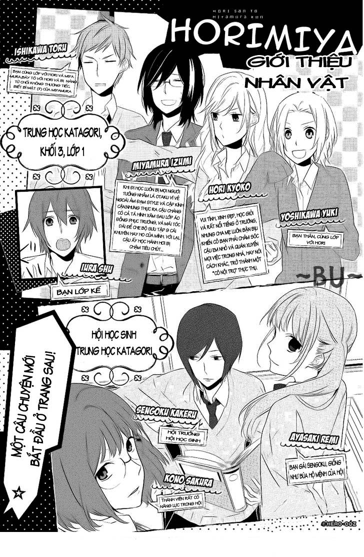 Horimiya Chapter 8 - Trang 0