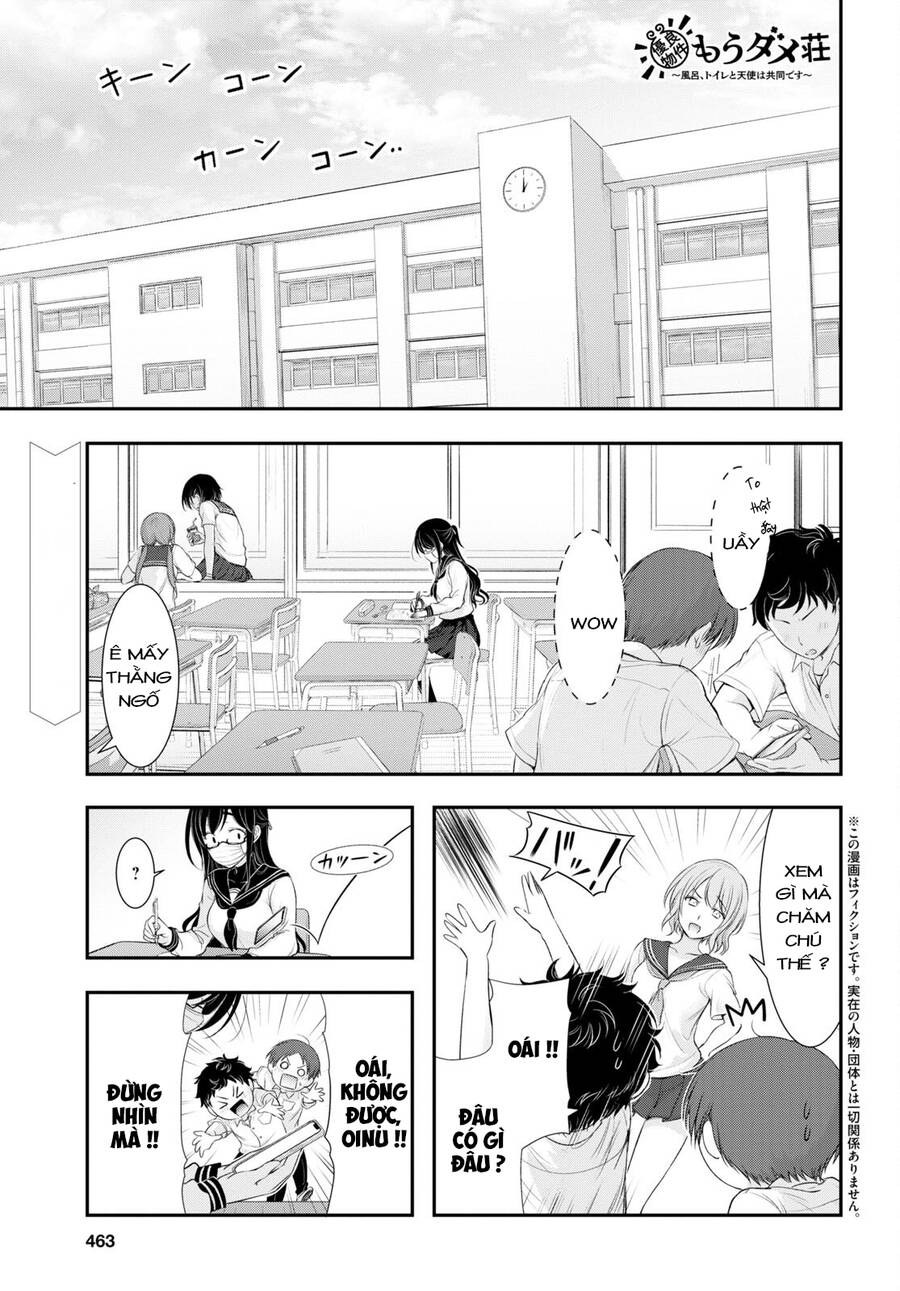 Yuuryou Bukken Mou Dame-Sou: Furo, Toilet To Tenshi Wa Kyoudou Desu Chapter 9 - Trang 0