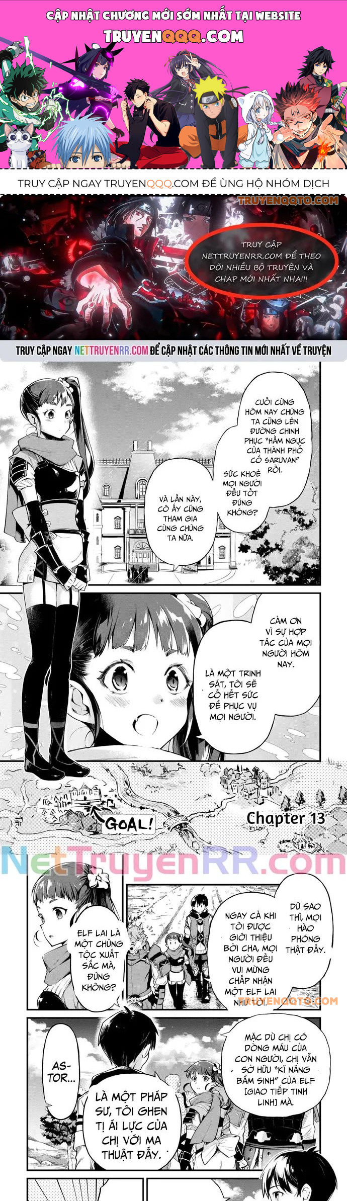 Ochikobore “1” Mahou Tsukai Wa, Kyou Mo Muishiki Ni Cheat Wo Tsukau Chapter 13 - Trang 0