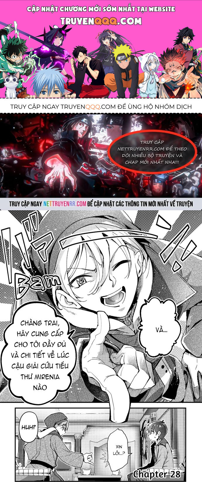 Ochikobore “1” Mahou Tsukai Wa, Kyou Mo Muishiki Ni Cheat Wo Tsukau Chapter 28 - Trang 0