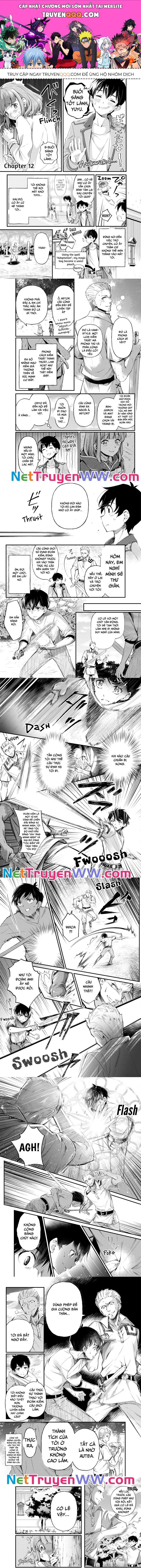 Ochikobore “1” Mahou Tsukai Wa, Kyou Mo Muishiki Ni Cheat Wo Tsukau Chapter 12 - Trang 0