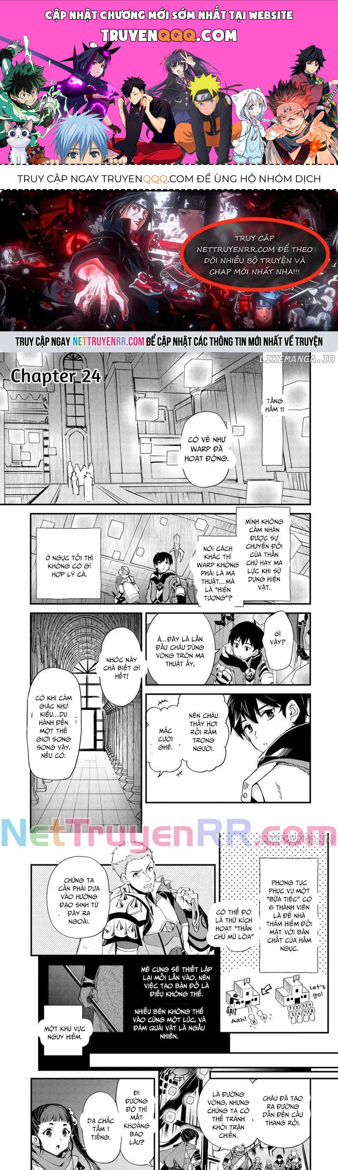 Ochikobore “1” Mahou Tsukai Wa, Kyou Mo Muishiki Ni Cheat Wo Tsukau Chapter 24 - Trang 0