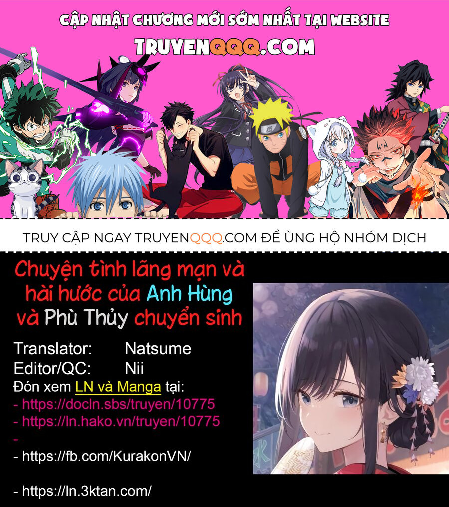 Chuyện Tình Lãng Mạn Và Hài Hước Của Anh Hùng Và Phù Thủy Chuyển Sinh Chapter 16 - Trang 0