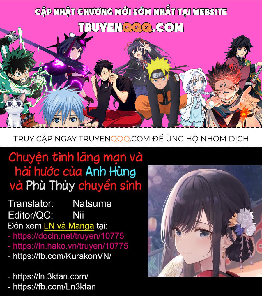 Chuyện Tình Lãng Mạn Và Hài Hước Của Anh Hùng Và Phù Thủy Chuyển Sinh Chapter 8 - Trang 0