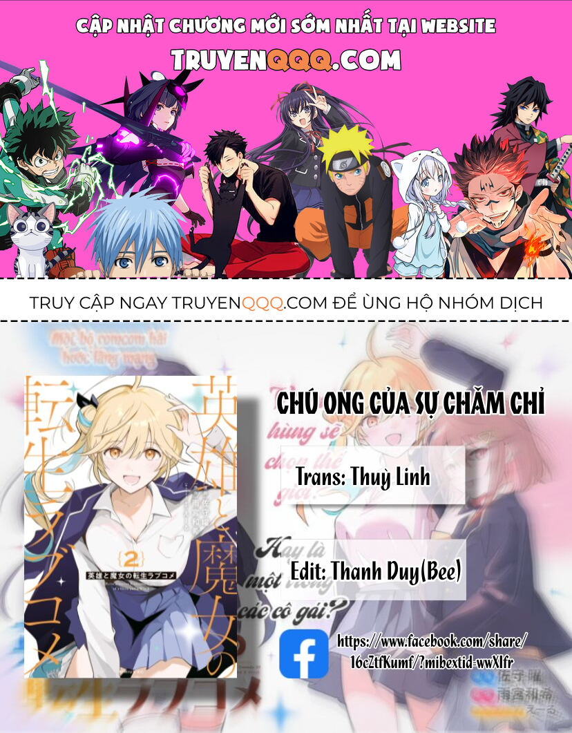 Chuyện Tình Lãng Mạn Và Hài Hước Của Anh Hùng Và Phù Thủy Chuyển Sinh Chapter 18 - Trang 0