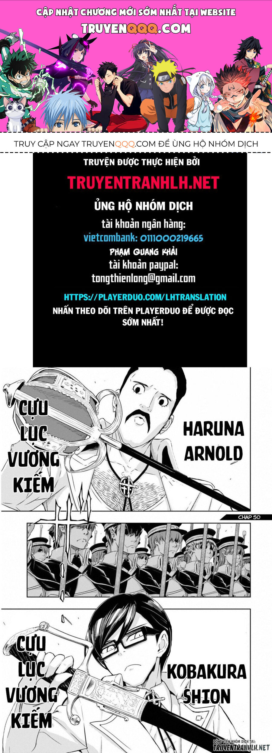 Vũ Trang Thiếu Nữ Machiavellism Chapter 50 - Trang 0