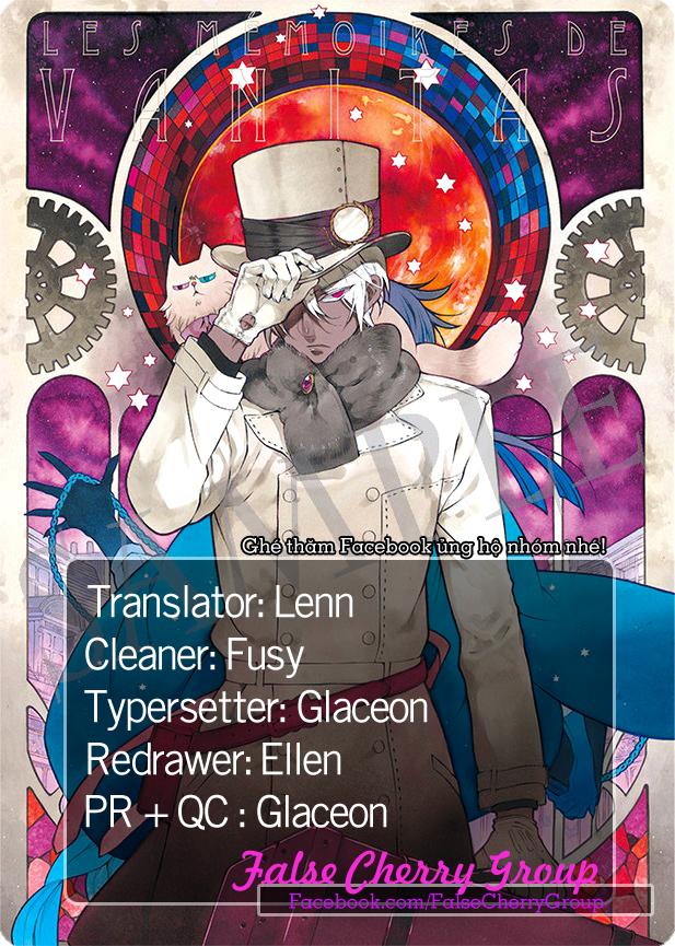 The Case Study Of Vanitas Chapter 3 - Trang 0