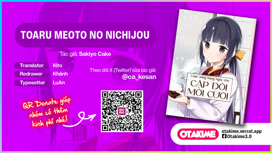 Cuộc Sống Hằng Ngày Của Cặp Đôi Mới Cưới Chapter 36 - Trang 0