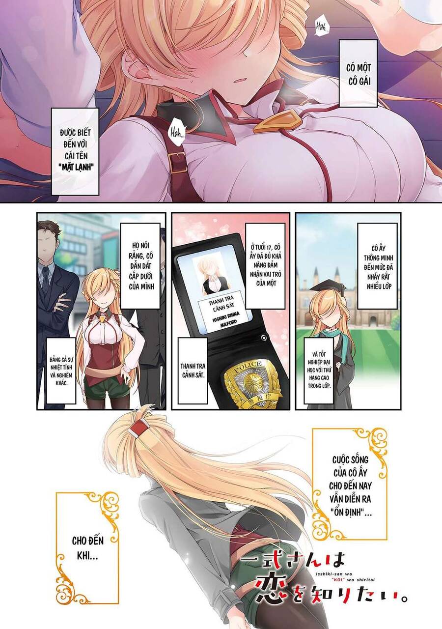 Isshiki-San Wa Koi Wo Shiritai Chapter 1 - Trang 0