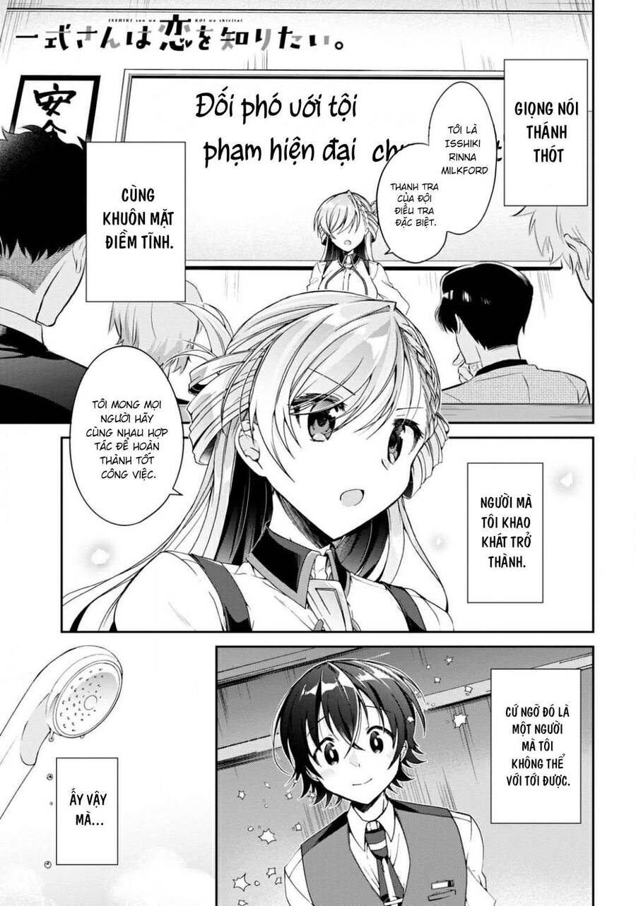 Isshiki-San Wa Koi Wo Shiritai Chapter 3 - Trang 0