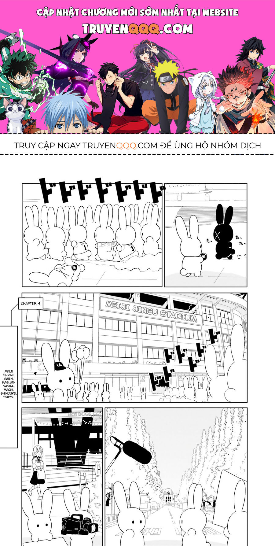 Thỏ Lang Thang Khắp Nơi Chapter 4 - Trang 0