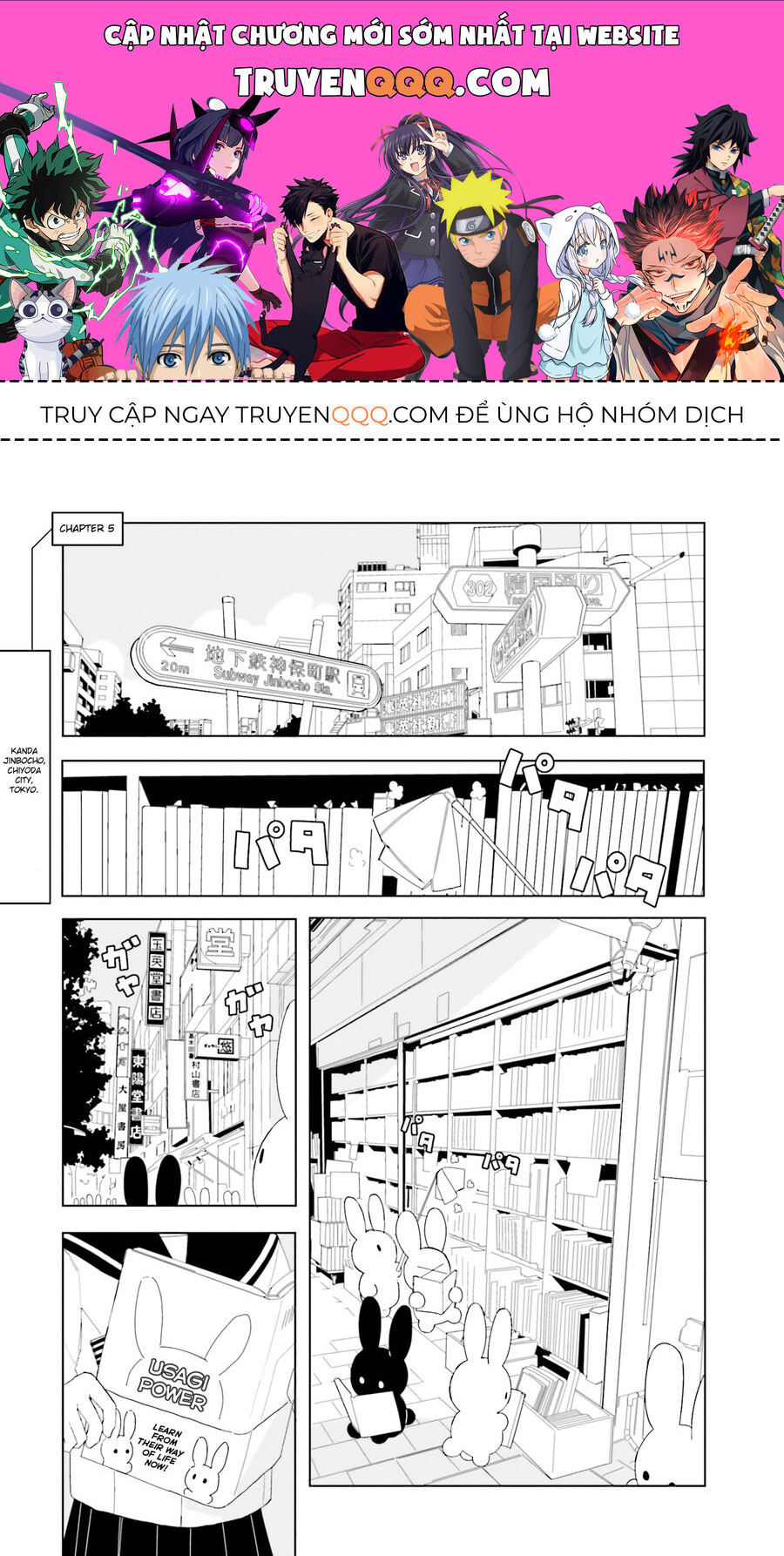 Thỏ Lang Thang Khắp Nơi Chapter 5 - Trang 0