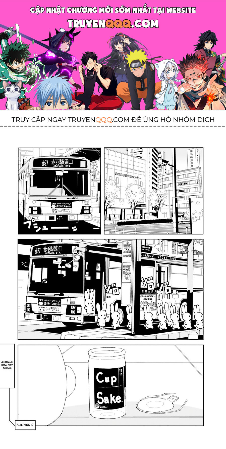Thỏ Lang Thang Khắp Nơi Chapter 2 - Trang 0