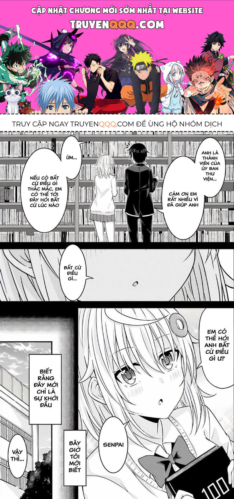 “Senpai, Anh Có Thể Cho Em Một Chút Thời Gian Được Không? Chapter 1 - Trang 0