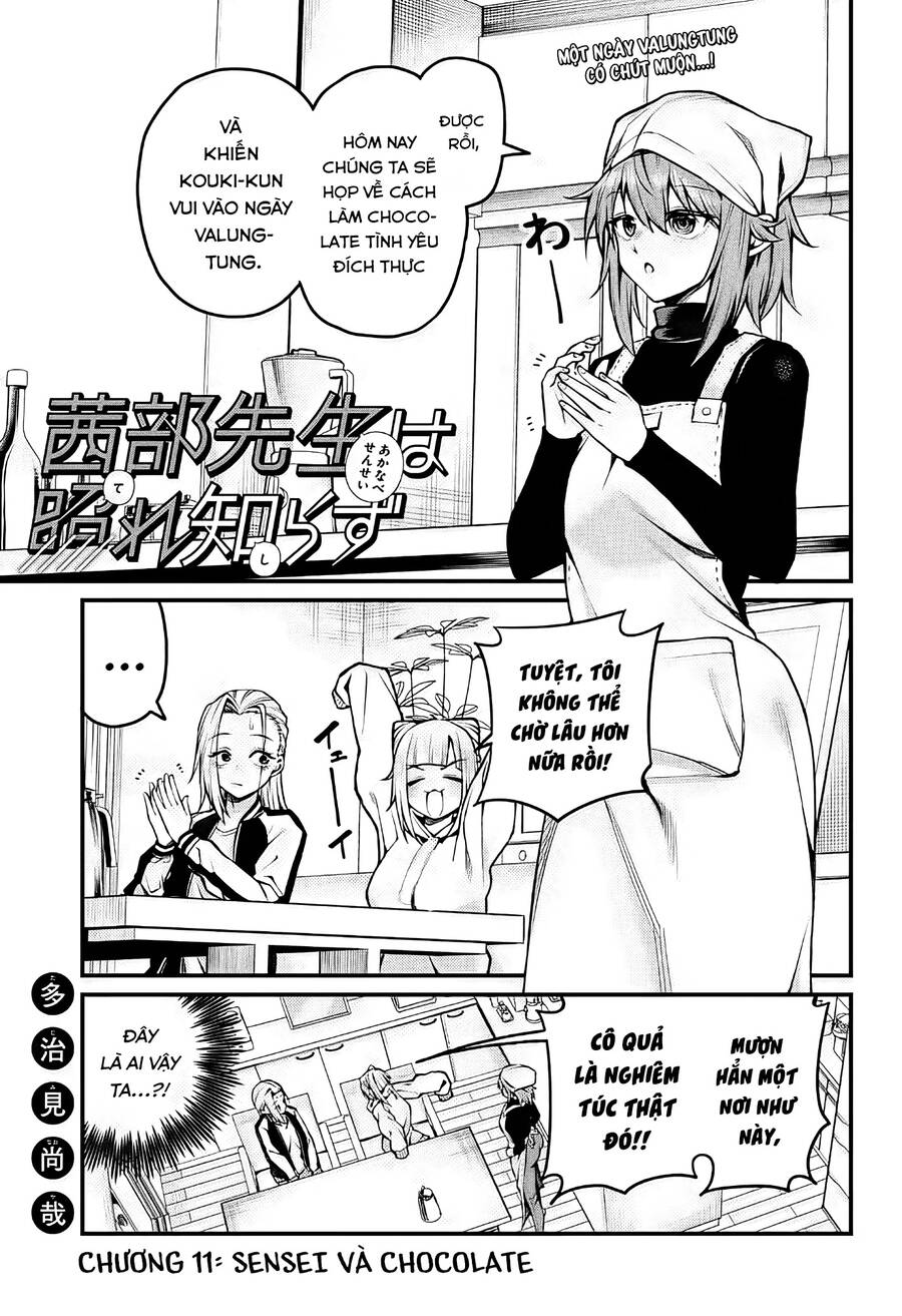 Akanabe-Sensei Chẳng Biết Xấu Hổ Là Gì Chapter 11 - Trang 0