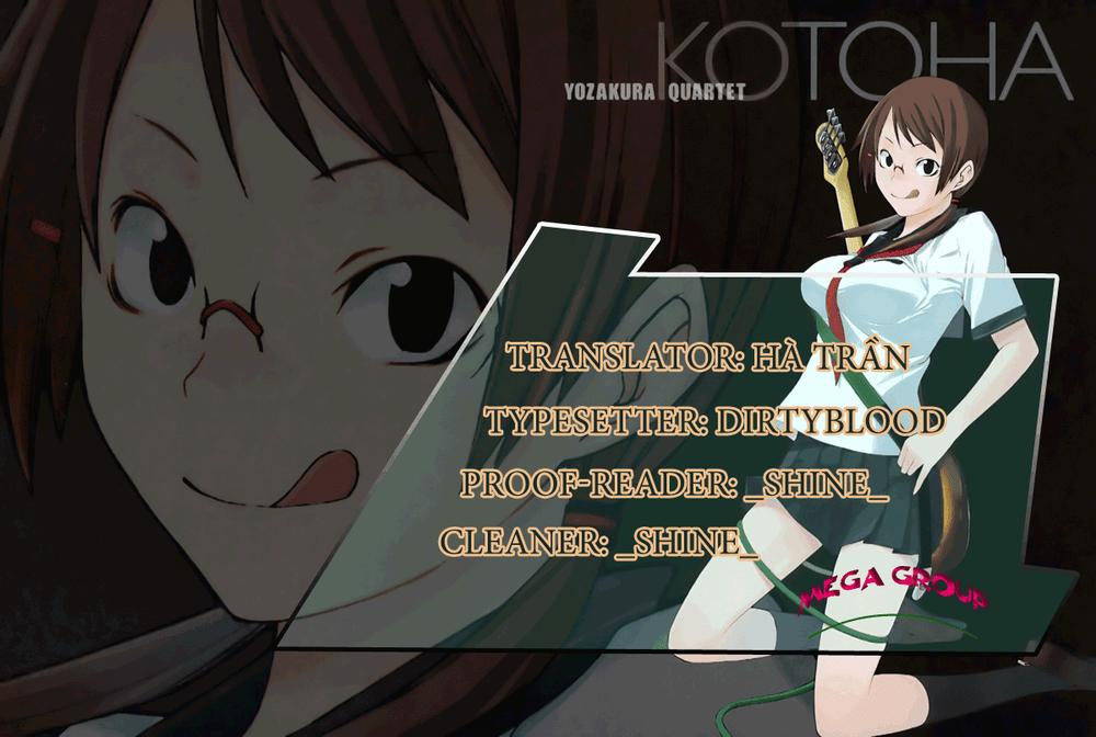 Yozakura Quartet Chapter 3 - Trang 0