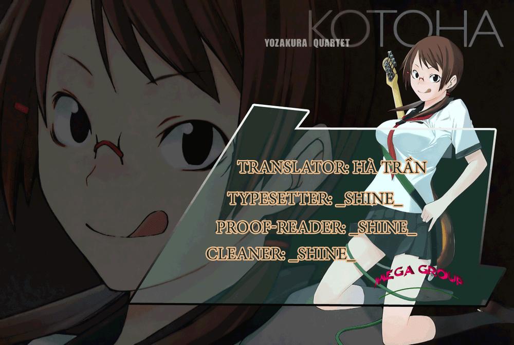 Yozakura Quartet Chapter 1 - Trang 0