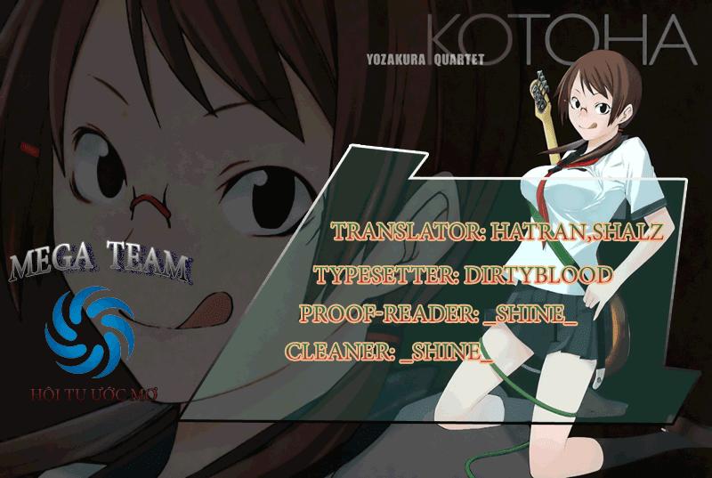 Yozakura Quartet Chapter 8 - Trang 0