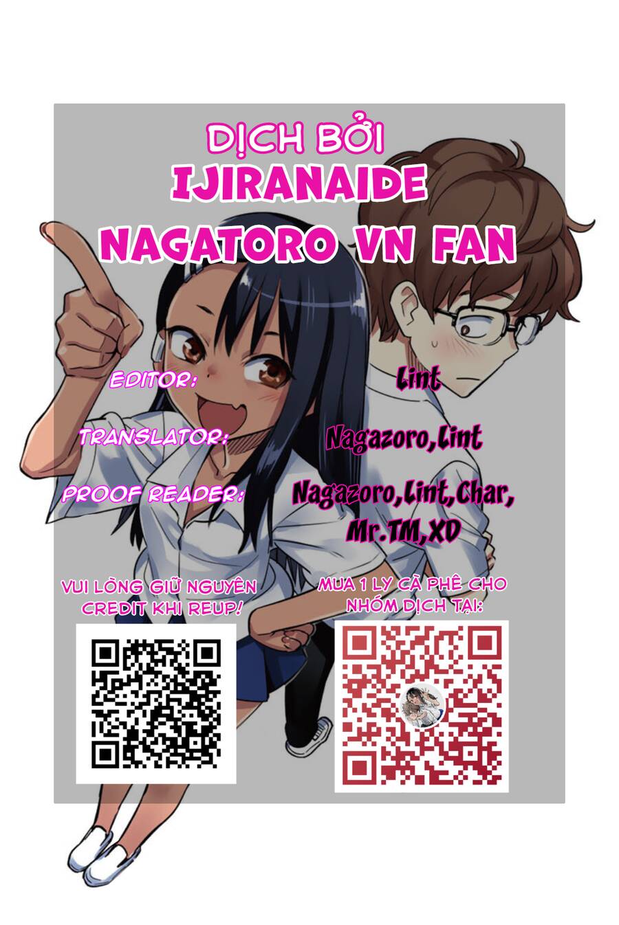 Please Don't Bully Me - Nagatoro-San Chapter 112 - Trang 0