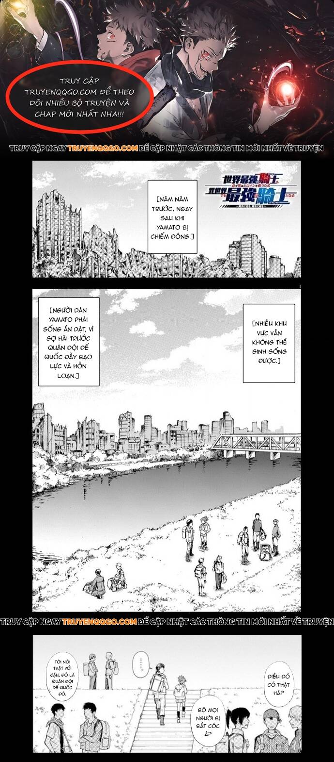 Sekai Saikyou No Kishi Wa, Kanarazu Shinu Heroine Wo Sukuu Tame Isekai Demo Saikyou No Kishi To Naru ~Ryoutei Ni Hana Wo, Ryoute Ni Ken Wo~ Chapter 7 - Trang 0