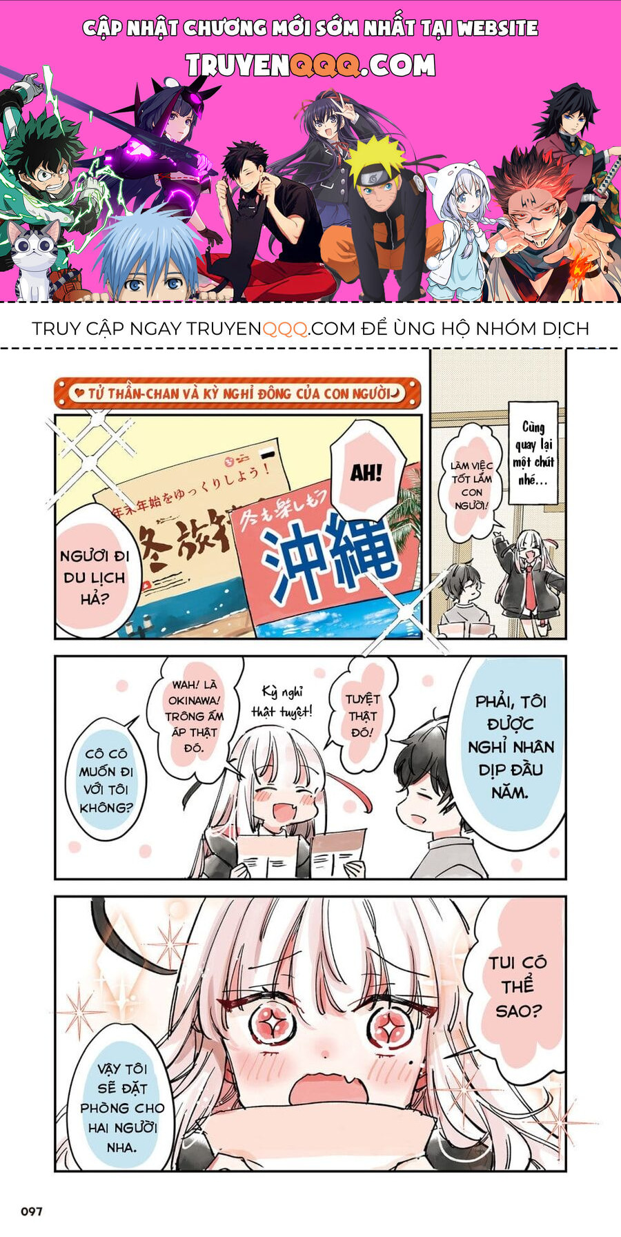 Thần Chết Trót Đem Trọn Tình Yêu Với Một Con Người. Chapter 31 - Trang 0