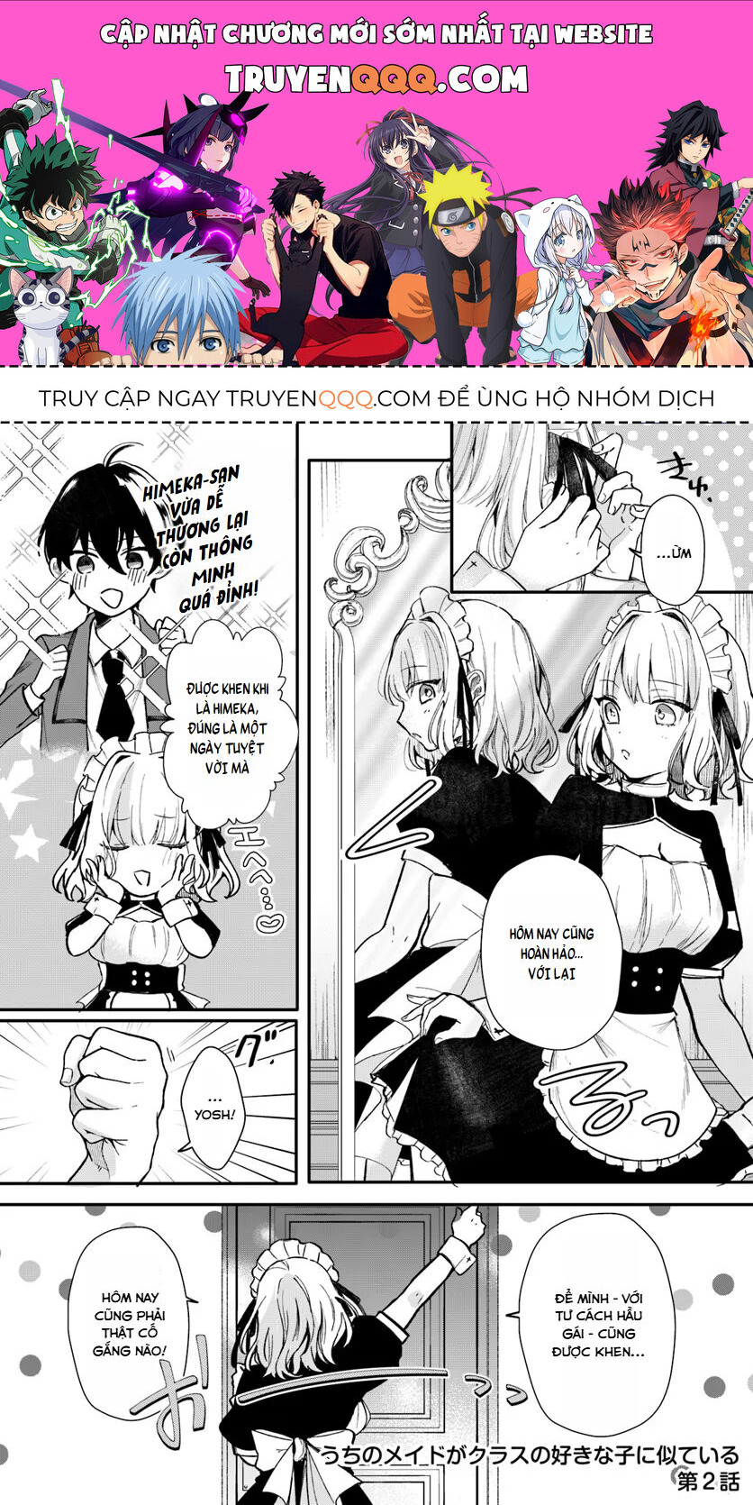 Hầu Gái Nhà Tôi Trông Giống Cô Bạn Cùng Lớp Mà Tôi Thích Chapter 2 - Trang 0