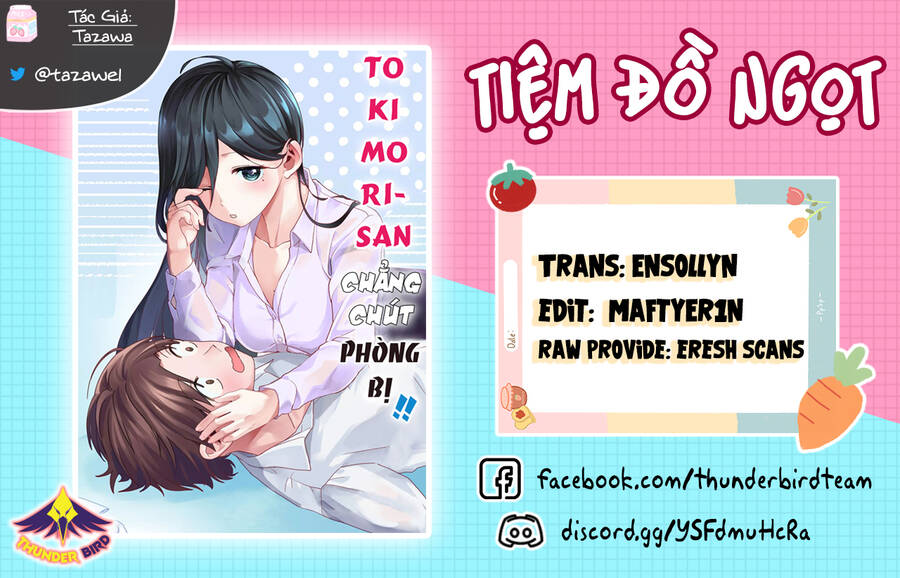 Tokimori-San Chẳng Chút Phòng Bị!! Chapter 34 - Trang 0