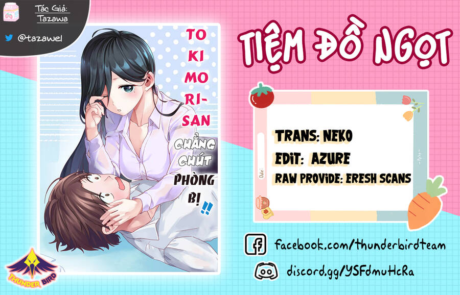 Tokimori-San Chẳng Chút Phòng Bị!! Chapter 33.5 - Trang 0