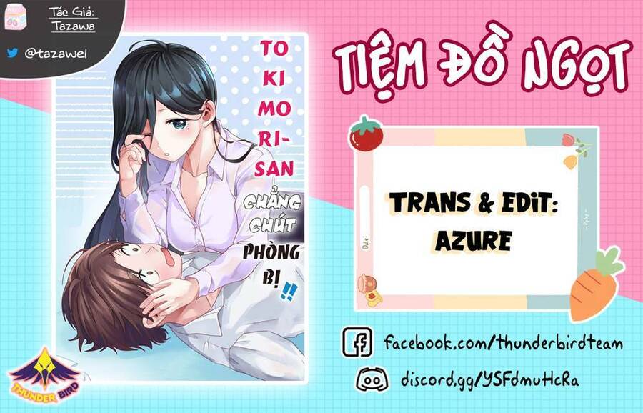 Tokimori-San Chẳng Chút Phòng Bị!! Chapter 1 - Trang 0
