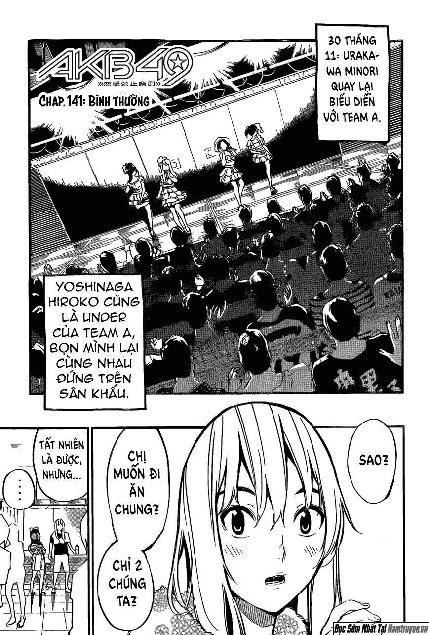 Akb49 - Renai Kinshi Jourei Chapter 141 - Trang 0