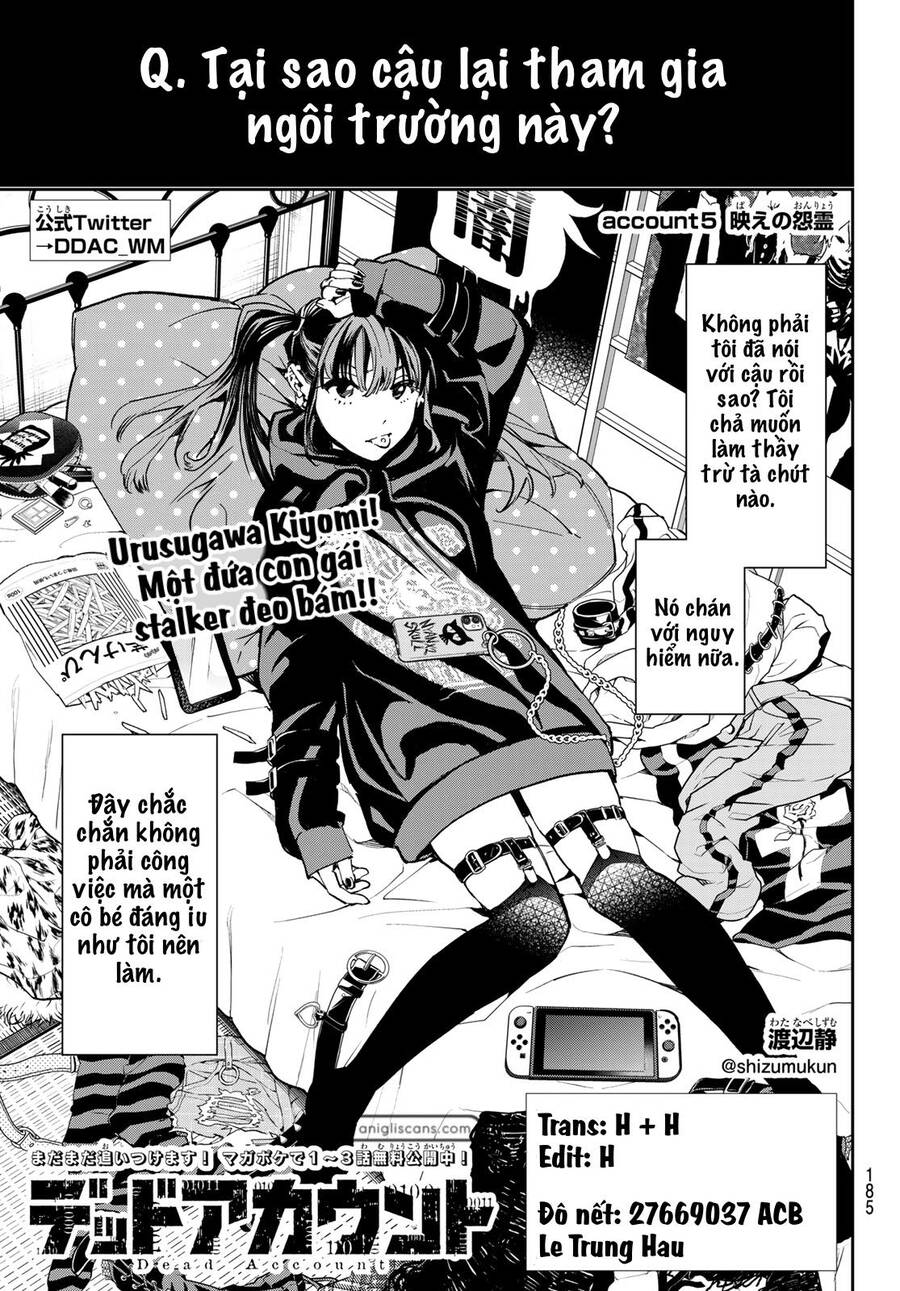 Dead Account Chapter 5 - Trang 0