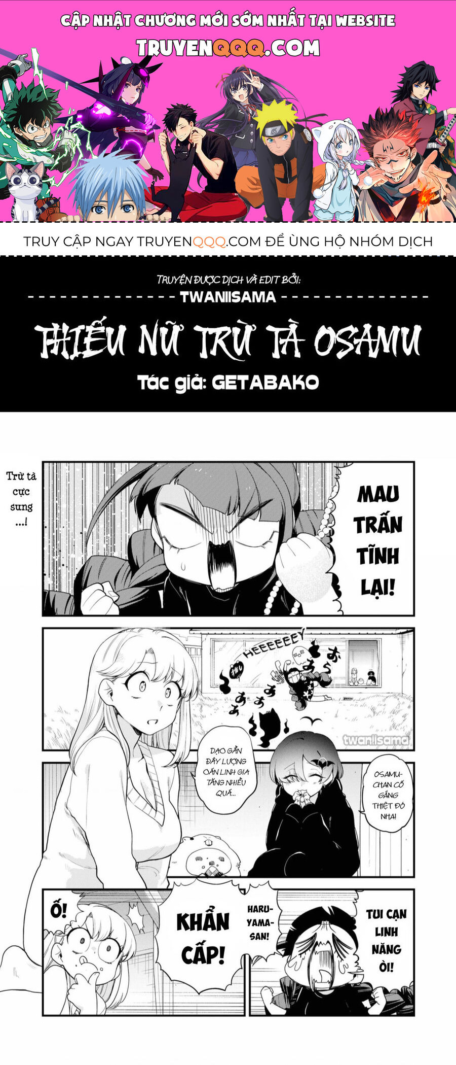Thiếu Nữ Trừ Tà Osamu Chuong 25 - Trang 0