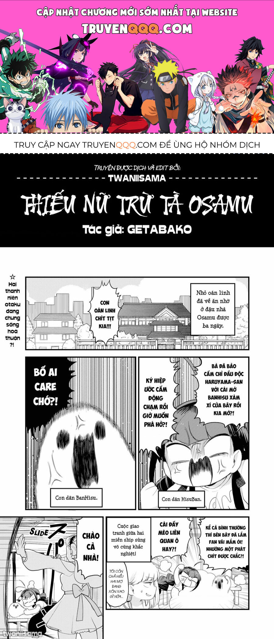 Thiếu Nữ Trừ Tà Osamu Chuong 19 - Trang 0